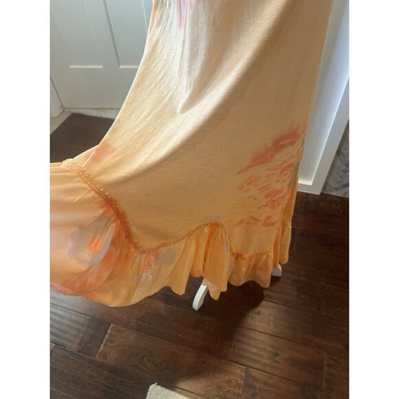 Daily Practice by Anthropologie Printed Asymmetrical Ruffle-Hem Dress Size Large - Picture 4 of 16